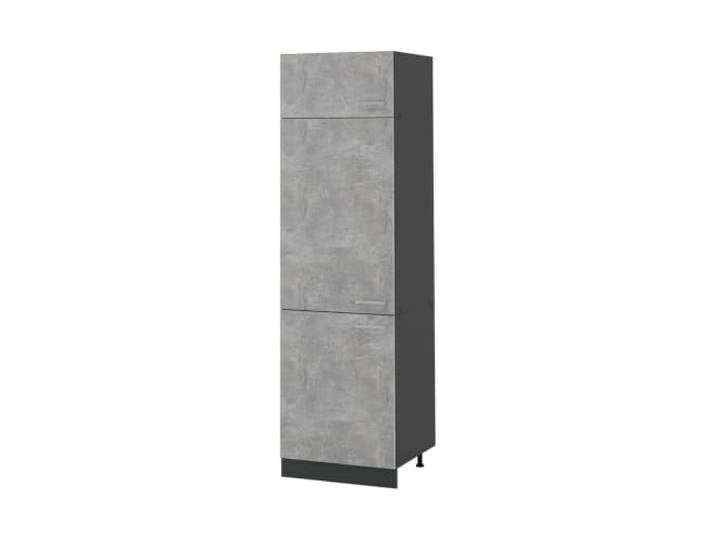 Vicco Vorratsschrank R-Line, Beton/Anthrazit 60 cm zur freien Kombination innerhalb modularer Küchensysteme