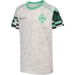 hummel SV Werder Bremen Aufwärmshirt 2025/26 Kinder 1240 - nimbus cloud wo sponsor 164