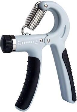 Smart Shopping Spot Adjustable Grip Strengthener Hand Gripper For Forearm, Wrist & Finger Training light Grey
