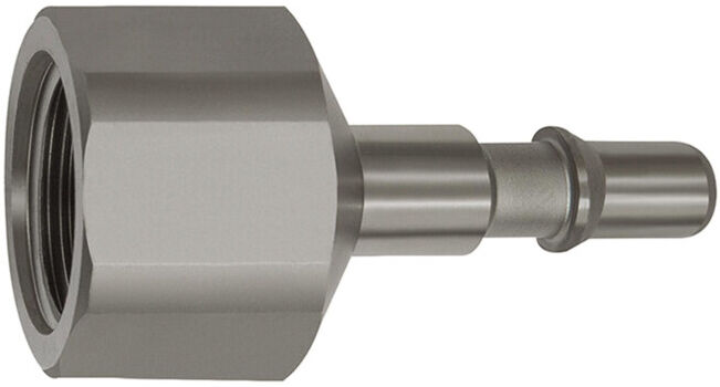 Riegler Raccords pour raccords NW 6, ISO 6150 C, acier inoxydable, G 1/8 IG (406.50-ES)