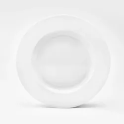 Van Well Grillteller Gourmet, 6er-Set, Porzellan weiß, 30,5 cm