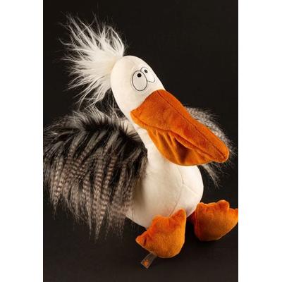 Sigikid 43426 - Kuscheltier Pelikan Romeo Pelikano, Kikeriki, 38 cm