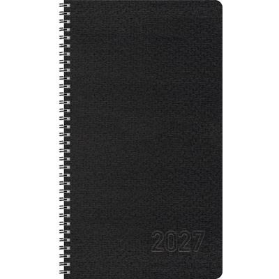 Taschenkalender Wochentimer Small Schwarz 2027