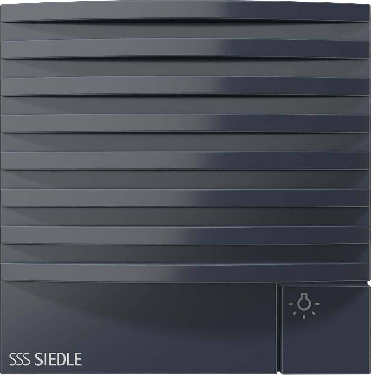 Siedle & Söhne TLM 612-02 AG Deurintercommodule, antracietgrijs