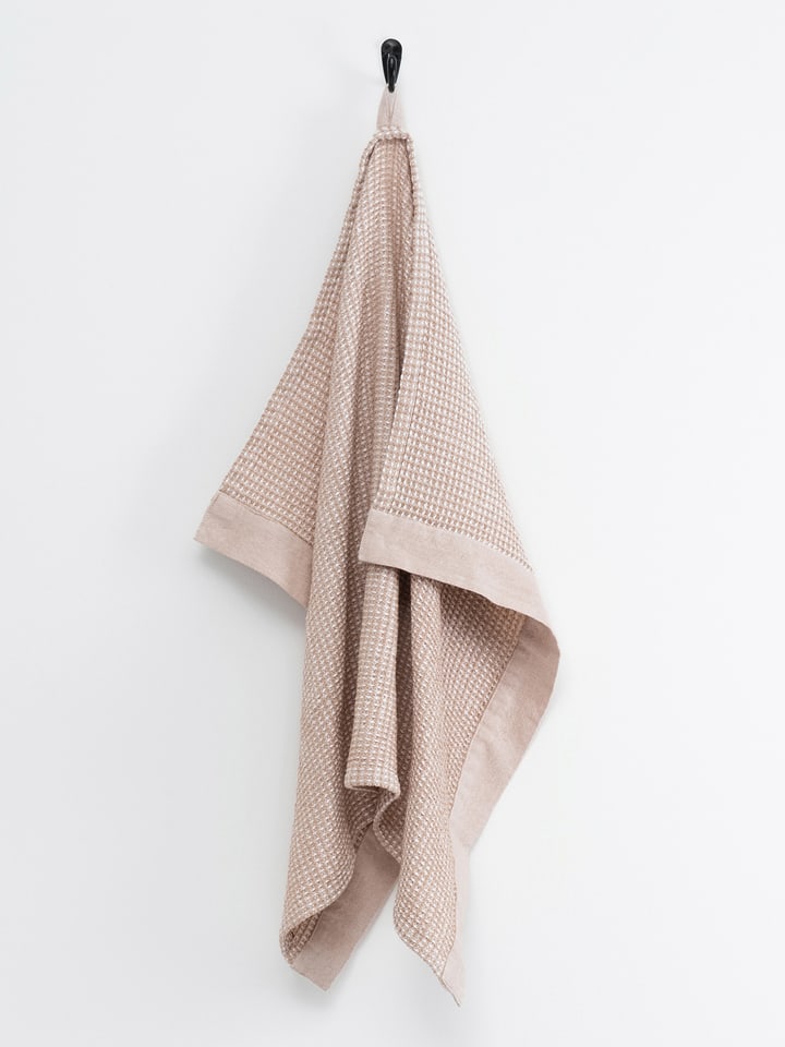 Rento Handtuch in Beige/ Weiß - (L)50 x (B)70 cm - onesize