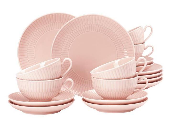 Geschirr-Serie Amina rose - Teeservice klein 18tlg. Amina rose