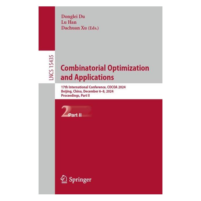 Springer Combinatorial Optimization and Applications (Englisch) (61518954)