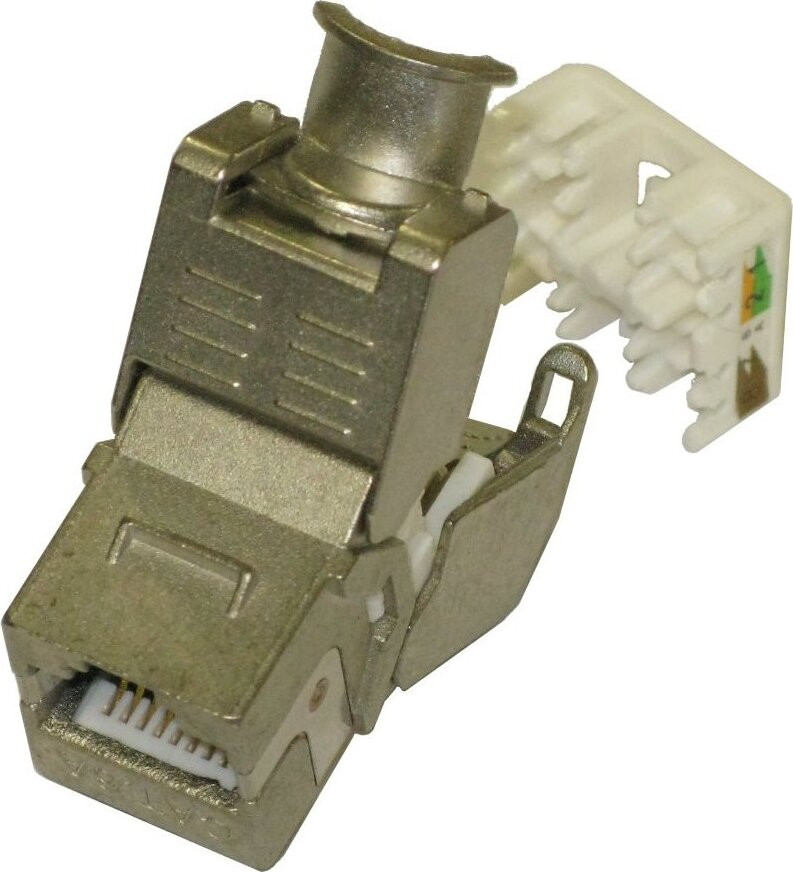 XtendLan Keystone-connector RJ45 CAT6A STP klemverbinding zonder gereedschap