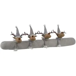 Zugluftstopper Elch - grau