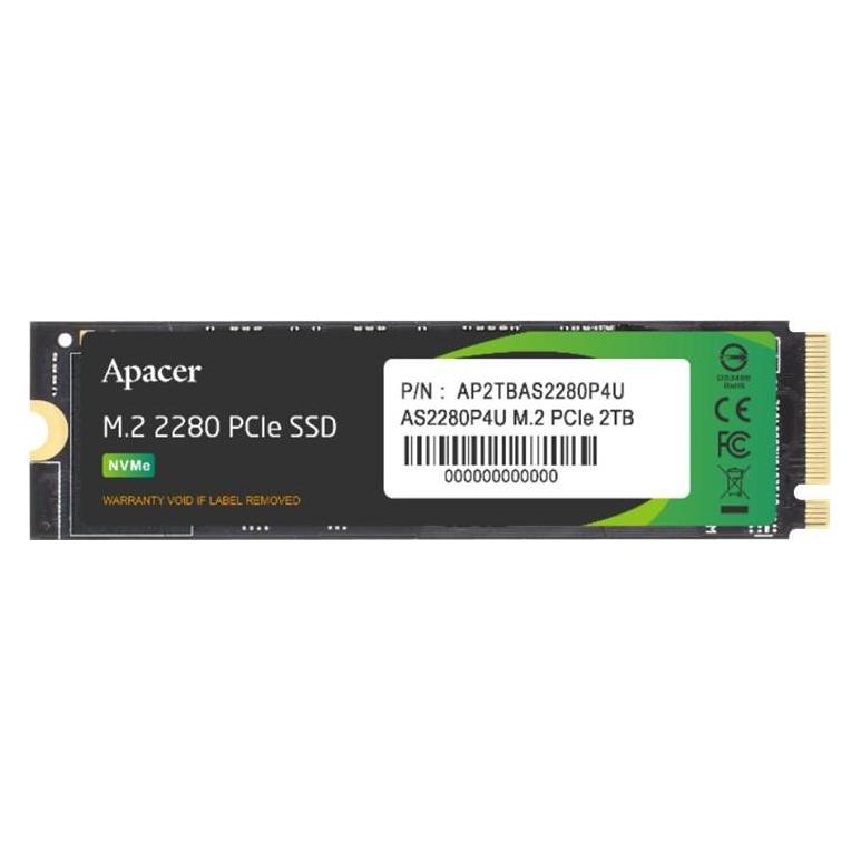Apacer as2280p4u 256gb ssd (256 GB, M.2 2280) (AP256GAS2280P4U-1)