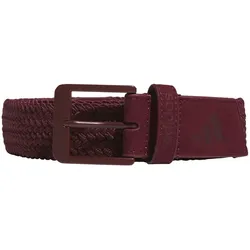 adidas Braided Stretch Gürtel Herren KQ7756 - maroon M-L