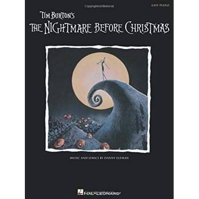 The Nightmare Before Christmas Easy Piano Songbook Music by Danny Elfman 11 Songs from the Cult Classic Disney Movie Sheet Music for Beginner and