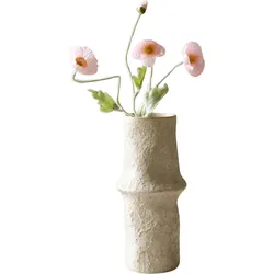 Botane Künstliche Mohnblume 56 cm, hellrosa