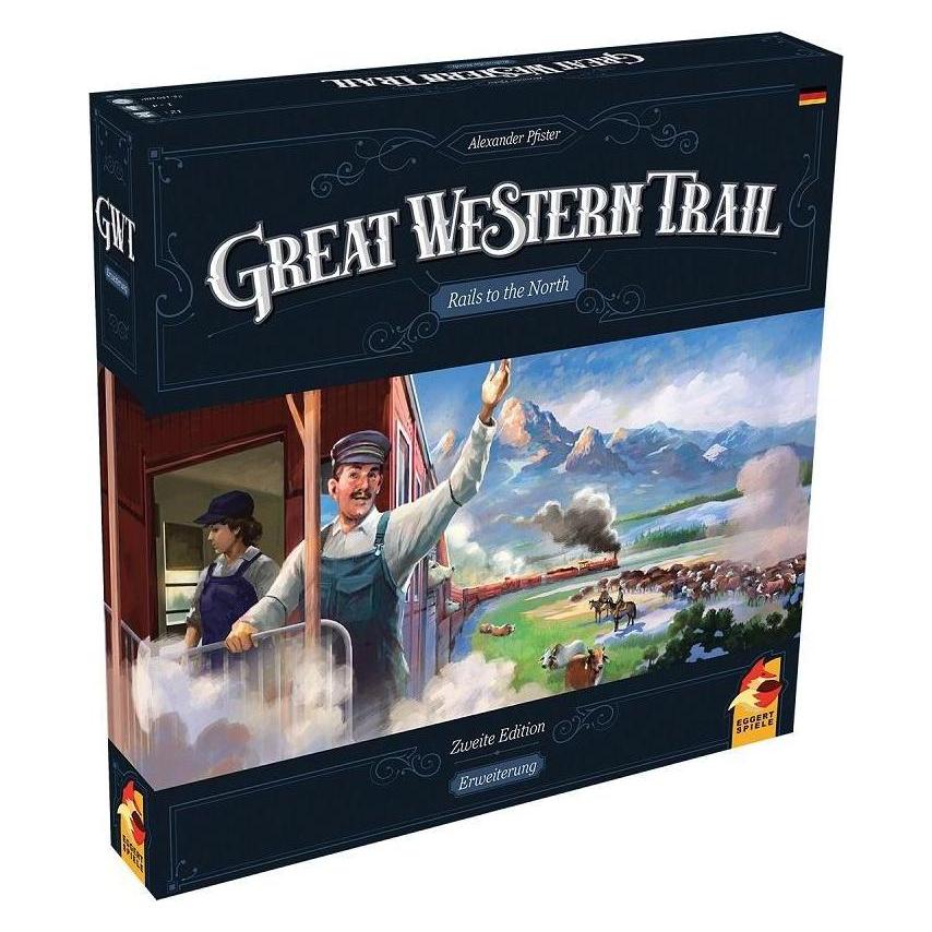 Asmodée Great Western Trail Rails to the North (Deutsch, 1 - 4 Spieler) (ASM 660414)