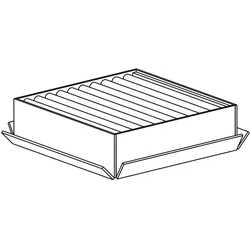 LF Geruchsfilter AURIA 85x85x21 H8908430000001