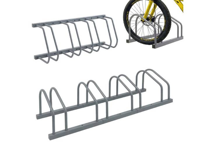 Relaxdays Fahrradständer für Boden und Wandmontage