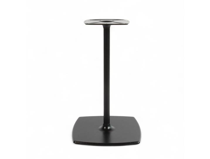 Pied de table FLORA - Noir - Base carrée
