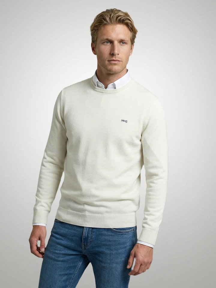 McGregor Pullover in Creme - XL