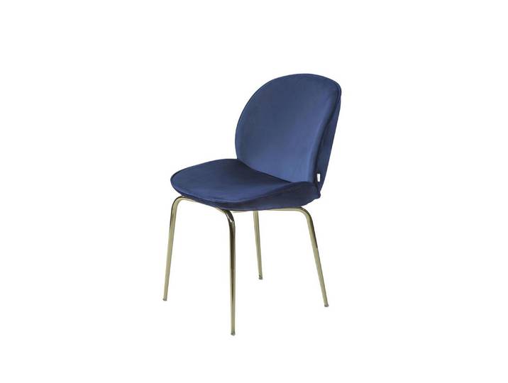 Xlmoebel Esszimmerstuhl Blauer Designerstuhl aus hochwertigem Material mit modernem Design (1 St), Hergestellt in Europa