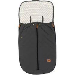 Fillikid Sommerfußsack Light Big für Kinderwagen, Buggy, grau