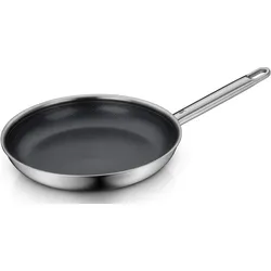WMF Padella in Ceramica Resistente Ultimate Profi, Pfanne + Kochtopf, Schwarz, Silber