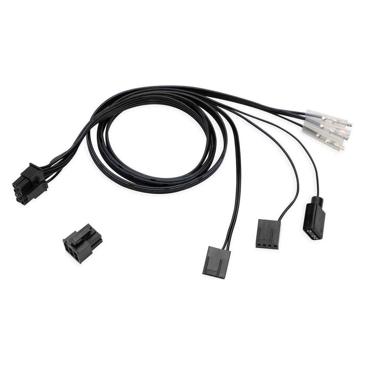 EKWB EK-Loop OmniLink 6-Pin-Stromkabel (Dual PWM) (schwarz, 50cm) (3831109897829)