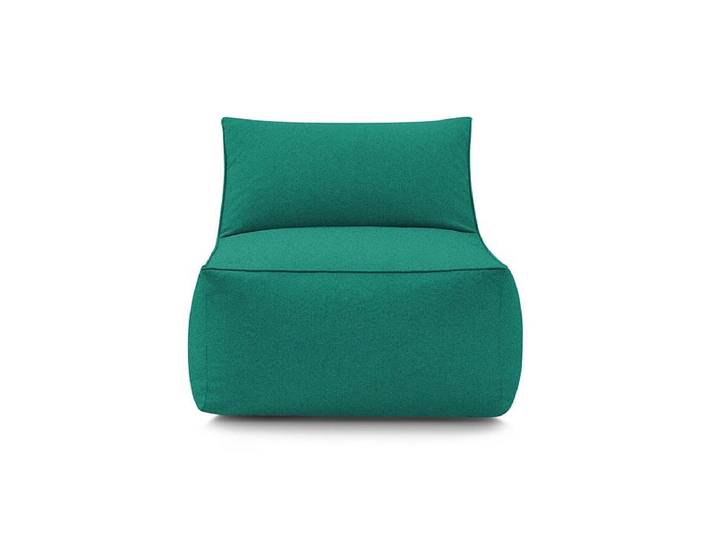 Modulare Sessel für Gartensofa BOBOCHIC RIVIERA Stoff hellblau