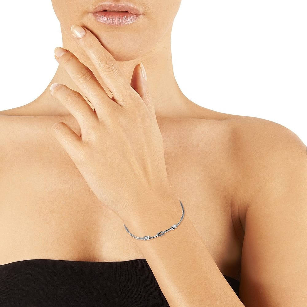Bracelet Cleor En Argent 925/1000 Femme