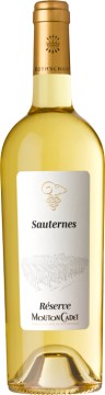 Mouton Cadet "Réserve " Sauternes 2022 - Baron Philippe de Rothschild - Sauternes - Weisswein - 0.75L