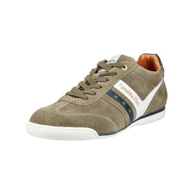 Sneaker PANTOFOLA D´ORO "Pantofola d'Oro Sneaker Veloursleder", Herren, Gr. 41, braun (dunkelgrün), Veloursleder, Schuhe Sneaker