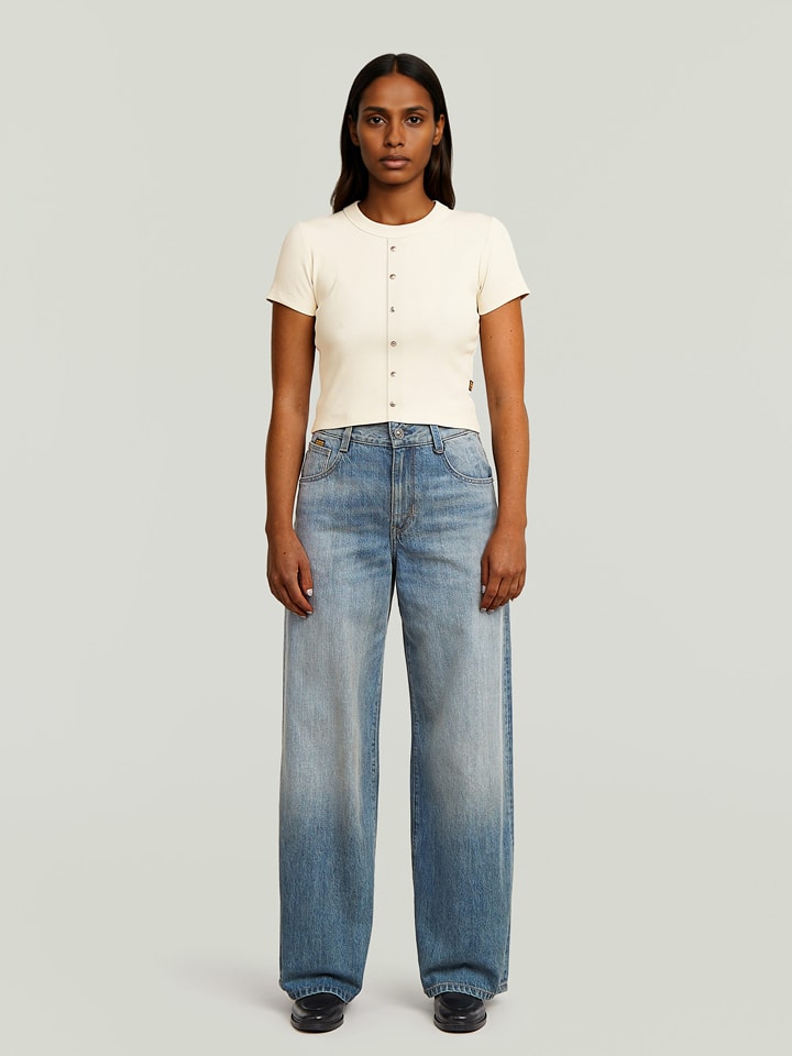 G-Star Shirt in Creme - S