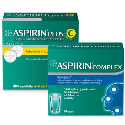 Erkältungsset Aspirin 1 St Set
