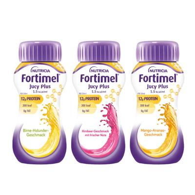 Fortimel Jucy Plus Mischkarton 32x200 ml Flüssigkeit