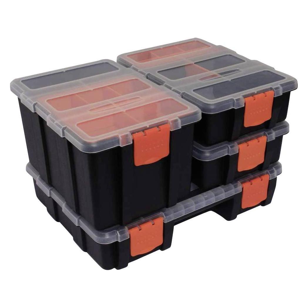 Quadrios 23SA097 Sortimentskasten feste Unterteilung Inhalt 1 Set (23SA097)