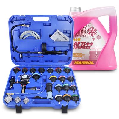 Enva Kühlsystem Prüfgerät inkl. Befüllsystem + 5 L Antifreeze AF13++ [Hersteller-Nr. 40825825]