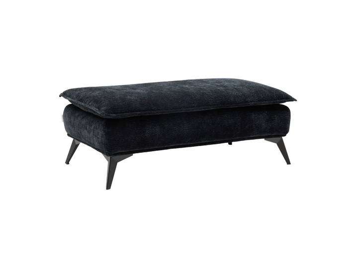 Hocker Ottawa Schwarz Strukturstoff