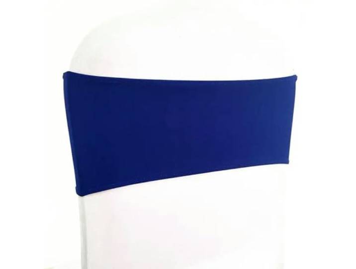 HIPdudRTG Satinbänder mit Schleifen für Stühle, 10 stücke/50 stücke Spandex Hochzeit Stuhl Schärpe Schärpen Hotel(Royal Blue,50pcs)
