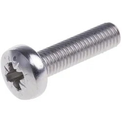 RS PRO, Schrauben, Schrauben Linsenkopf A4 Kreuz M5x20mm