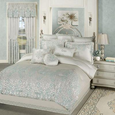 Touch of Class Avalon Comforter Set Oyster, King, Oyster