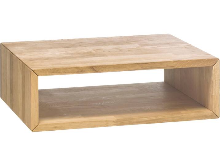 Nachttisch HASENA Akai , braun (eiche bianco, geölt), B:50cm H:16cm T:41cm, Eiche massiv, Tische, Nachttisch