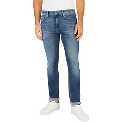 Pepe Jeans Herren Jeans STANLEY - Tapered Fit - Blau - Blue Denim - Blue Denim HS6 - 31W / 34L