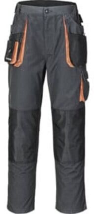 Terratrend Job Bundhose dunkelgrau/schwarz Größe 52 ; Terrax (3230-6310-Gr. -52)