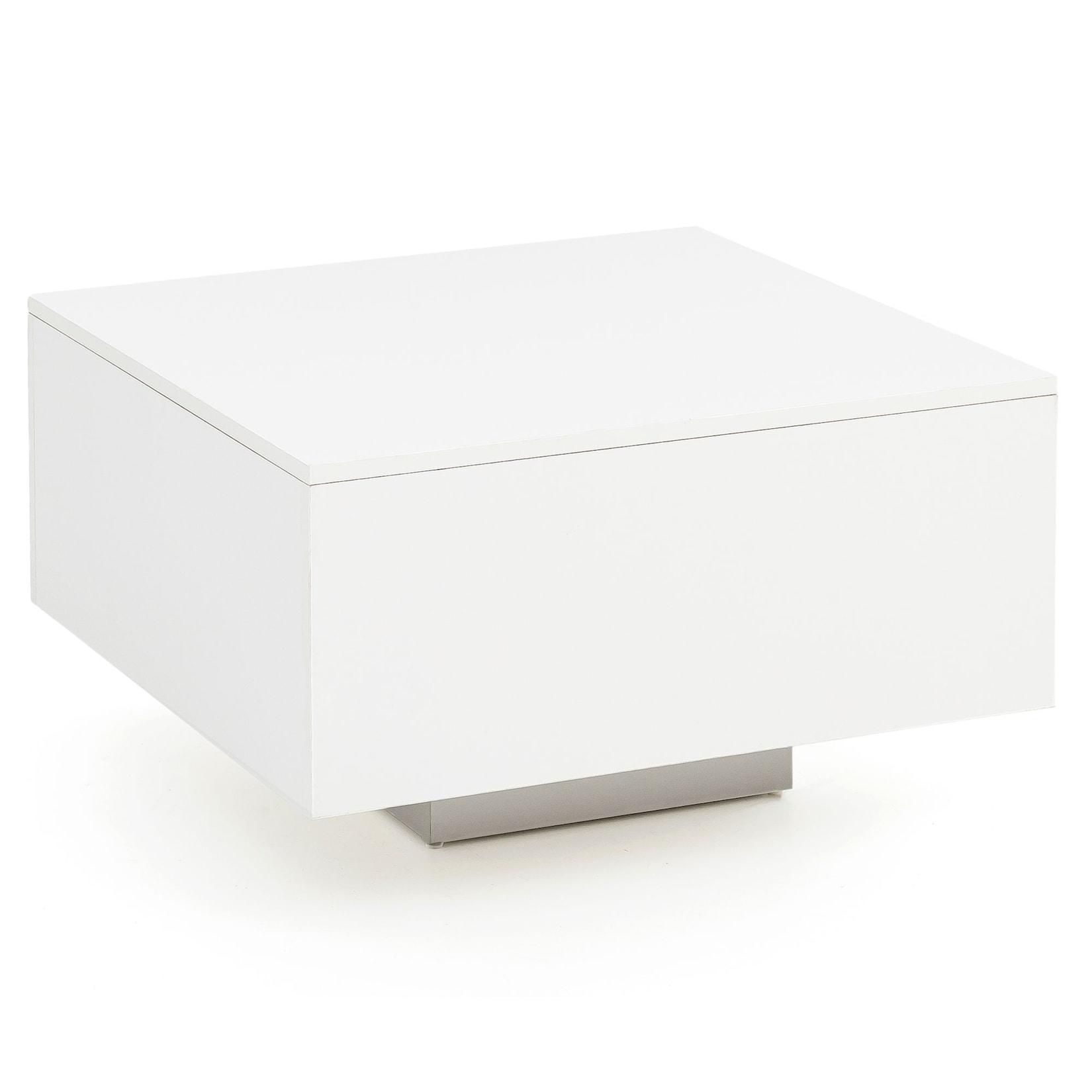 KADIMA DESIGN Holz Couchtisch, Stilvoller Wohnzimmer C-Tisch im puristischen Design