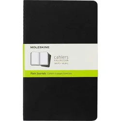 MOLESKINE Cahier Notizbücher ca. DIN A5 blanko, Anzahl der Seiten:  80