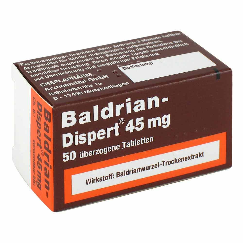 CHEPLAPHARM Arzneimittel GmbH Baldrian-Dispert 45mg 01921529
