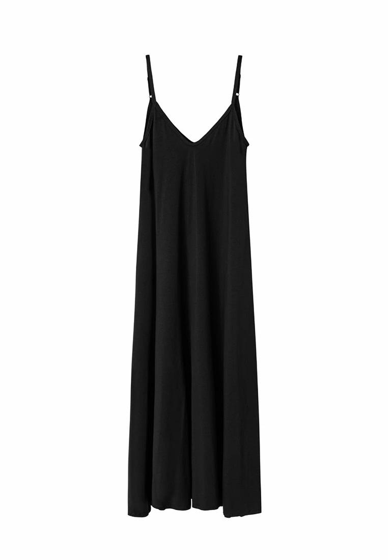 Chloe Long Dress SCHWARZ