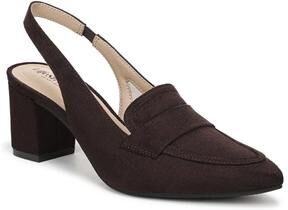 Women's Angel Slingback Pump by LifeStride in Dark Chocolate (Size 12 M)