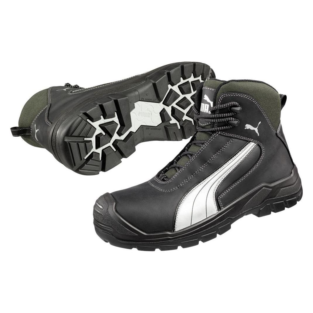 Puma Cascades Mid boot S3 HRO SRC 12 (S3, 47) (Cascades Mid Black 12)