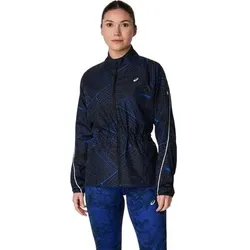 ASICS Damen Jacke ROAD LITE-SHOW PACKABLE JACKET, Größe S in Blau Blau