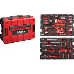 kwb DIY Werkzeugkoffer 80tlg E-CASE